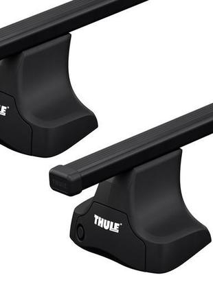Багажник на гладкий дах thule squarebar evo rapid для audi a1/...