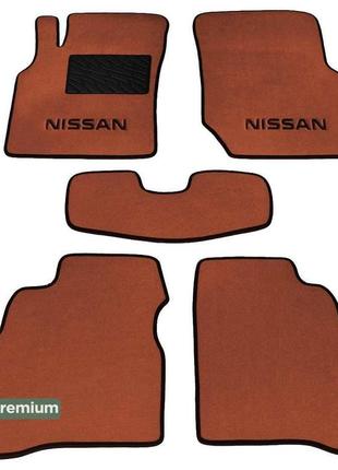 Двошарові килимки sotra premium terracotta для nissan almera (...