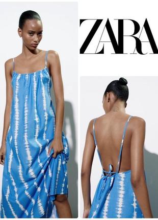 Нове плаття zara😍  сукня льон + коттон