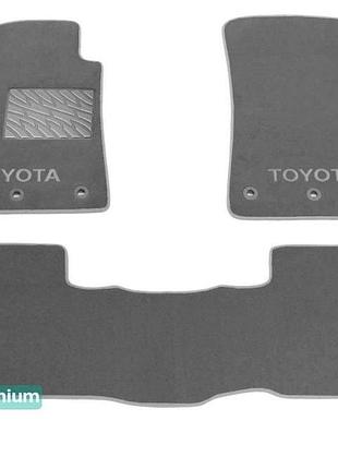 Двошарові килимки sotra premium grey для toyota land cruiser (...