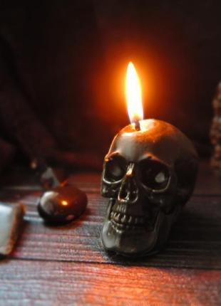 Свеча череп