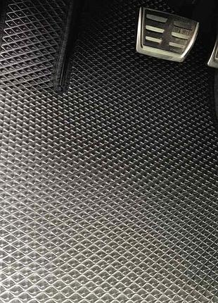 Килимки eva (чорні) для audi q7 2015 ⁇ рр.