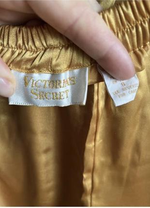 Сатинові брюки victoria’s secret3 фото