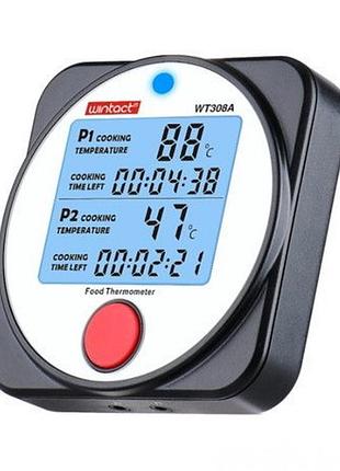 Термометр цифровий для барбекю 2-канальний bluetooth, -40-300 ...