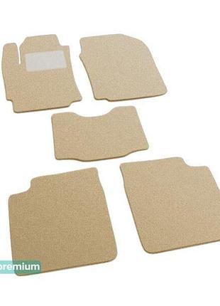 Двошарові килимки sotra premium beige для daihatsu materia (mk...