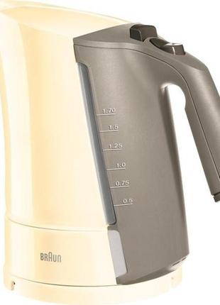 Електрочайник braun wk-300-cream 1,7 л кремовий