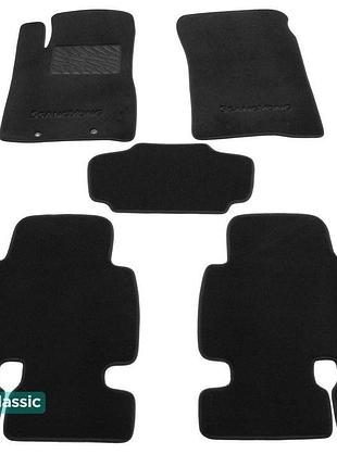 Двошарові килимки sotra classic black для ssangyong kyron (mki...