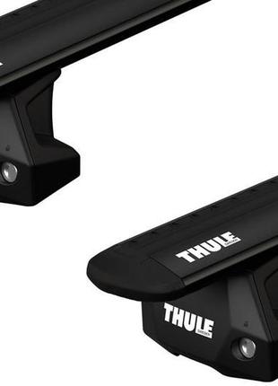 Багажник у штатні місця thule wingbar evo black для mercedes-b...
