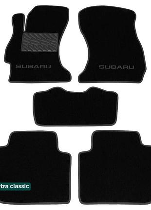 Двошарові килимки sotra classic black для subaru forester (mki...
