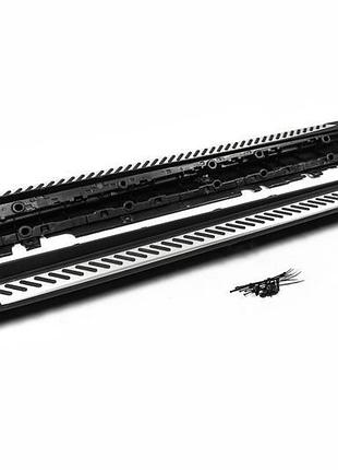 Бічні підніжки oem v2 (2 шт) для bmw x5 f-15 2013-2018 рр.