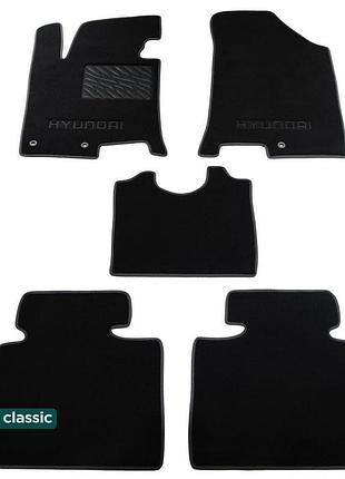 Двошарові килимки sotra classic black для hyundai i40 (mki) 20...