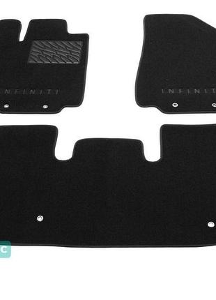 Двошарові килимки sotra classic black для infiniti qx60 / jx (...