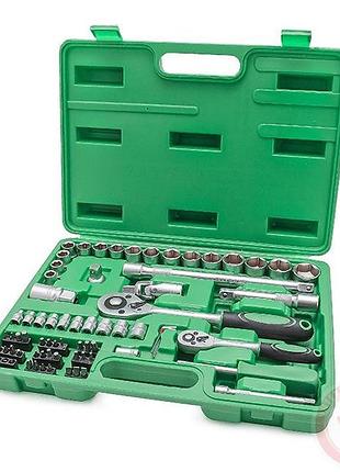 Набір інструментів для авто 72ед 1/2" 1/4" intertool et-6072sp