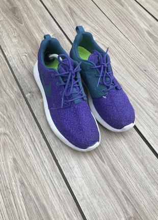 Кросівки nike rosie run purple haze print кроссовки красовки6 фото