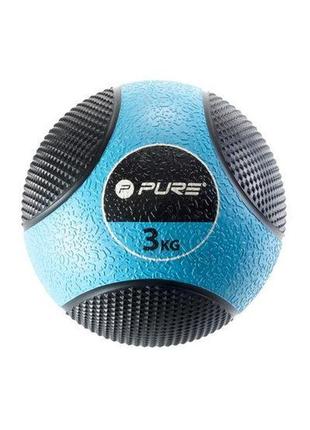 М'яч медичний pure2improve 3 кг medicine ball