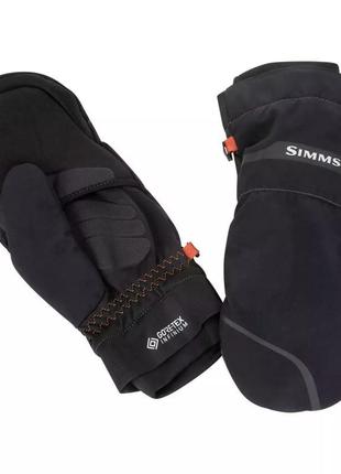 Рукавички simms gore infinium foldover mitt black s / (2179123...