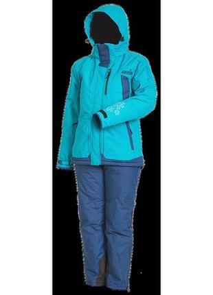 Костюм norfin women snowflake 2 жіночий xs синій (532000-xs)