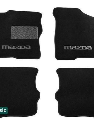 Двошарові килимки sotra classic black для mazda 323f (mkvi) (b...