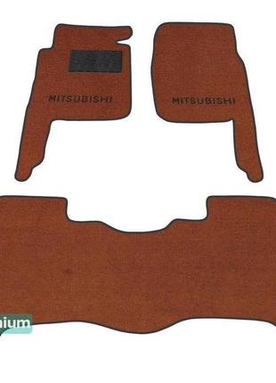 Двошарові килимки sotra premium terracotta для mitsubishi paje...