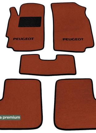 Двошарові килимки sotra premium terracotta для peugeot 406 (mk...