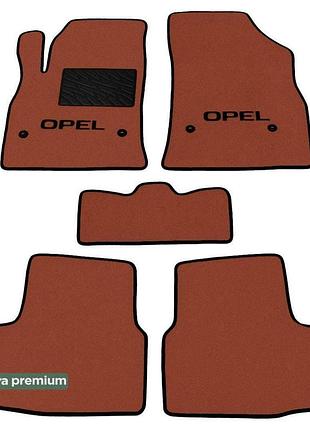 Двошарові килимки sotra premium terracotta для opel astra (mkv...