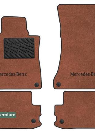 Двошарові килимки sotra premium terracotta для mercedes-benz s...