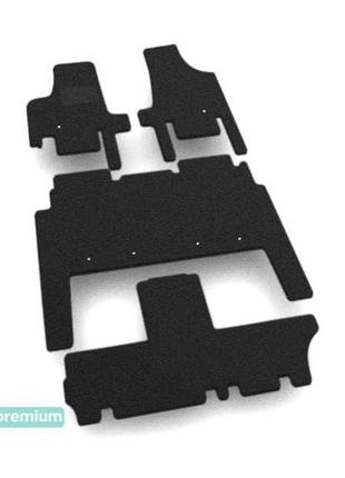 Двошарові килимки sotra premium graphite для dodge caravan (mk...