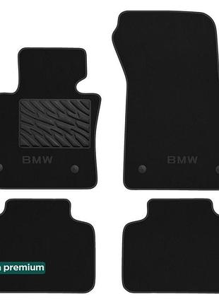 Двошарові килимки sotra premium black для bmw 2-series active ...