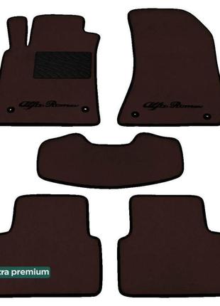 Двошарові килимки sotra premium chocolate для alfa romeo 159 (...