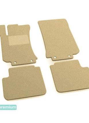 Двошарові килимки sotra premium beige для mercedes-benz r-clas...