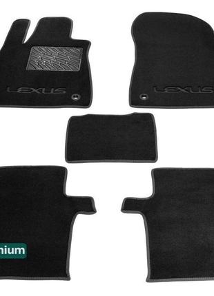 Двошарові килимки sotra premium black для lexus rx (mkiv) (lon...