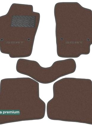 Двошарові килимки sotra premium chocolate для seat ibiza (mkiv...
