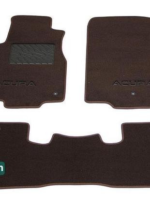 Двошарові килимки sotra premium chocolate для acura mdx (mkii)...
