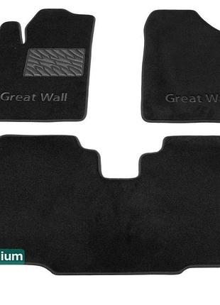 Двошарові килимки sotra premium black для great wall voleex c3...
