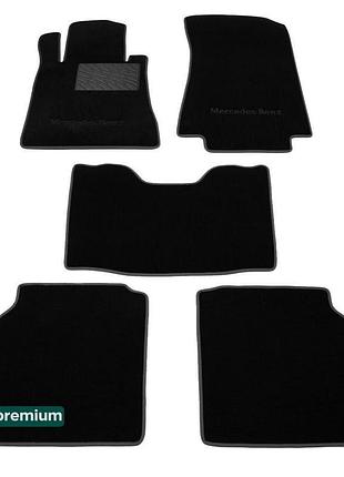 Двошарові килимки sotra premium black для mercedes-benz s-clas...
