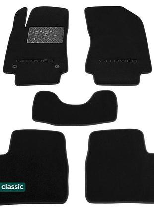 Двошарові килимки sotra classic black для citroen c3 (mkiii) 2...