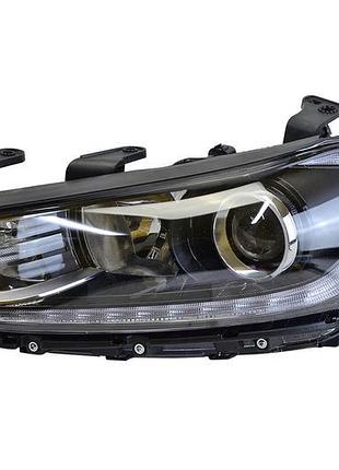 Фара hyundai elantra 6 ad (2016-2018) галоген лінзована дхо (l...