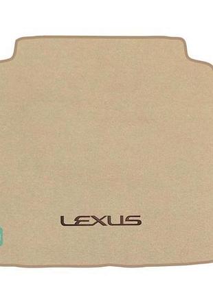 Двошарові килимки sotra premium beige для lexus es (mkv) (бага...