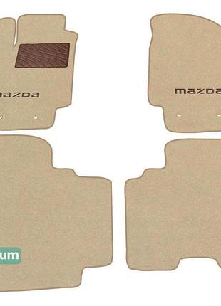 Двошарові килимки sotra premium beige для mazda cx-9 (mki) (1-...