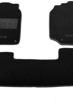Двошарові килимки sotra premium graphite для toyota land cruis...