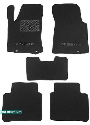 Двошарові килимки sotra premium graphite для nissan maxima (mk...