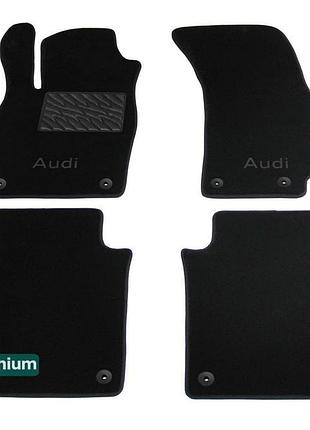 Двошарові килимки sotra premium black для audi a8/s8 (mkiv) (d...