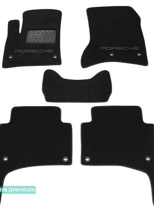 Двошарові килимки sotra premium graphite для porsche cayenne (...