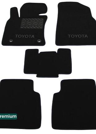 Двошарові килимки sotra premium black для toyota camry (mkviii...