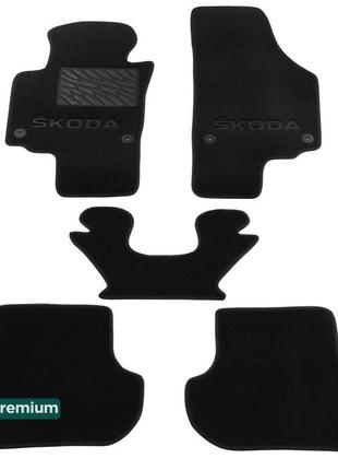 Двошарові килимки sotra premium graphite для skoda yeti (mki) ...