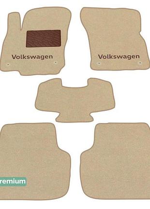 Двошарові килимки sotra premium beige для volkswagen tiguan (m...