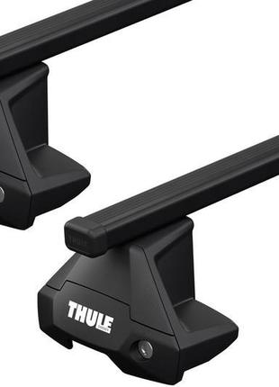 Багажник на гладкий дах thule squarebar evo для toyota ch-r (m...