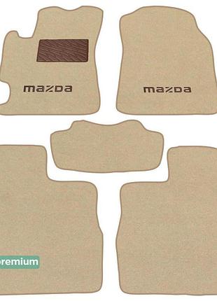 Двошарові килимки sotra premium beige для mazda 6 (mki) 2002-2...