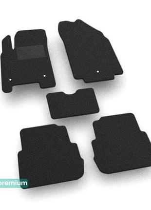 Двошарові килимки sotra premium black для chevrolet spark (mki...