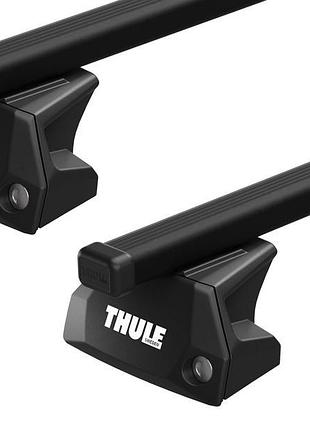 Багажник на інтегровані рейлінги thule squarebar evo для volvo...